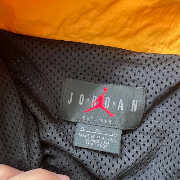 vintage 1990s Nike Air Jordan windbreaker jacket XL - Picture 3 of 5